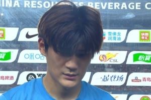 刘祝润：上半场进入状态比较慢处在懵的状态，对不起远征的球迷